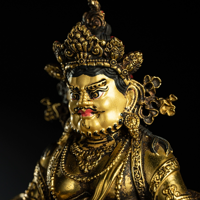 チベット▪黄財神仏像